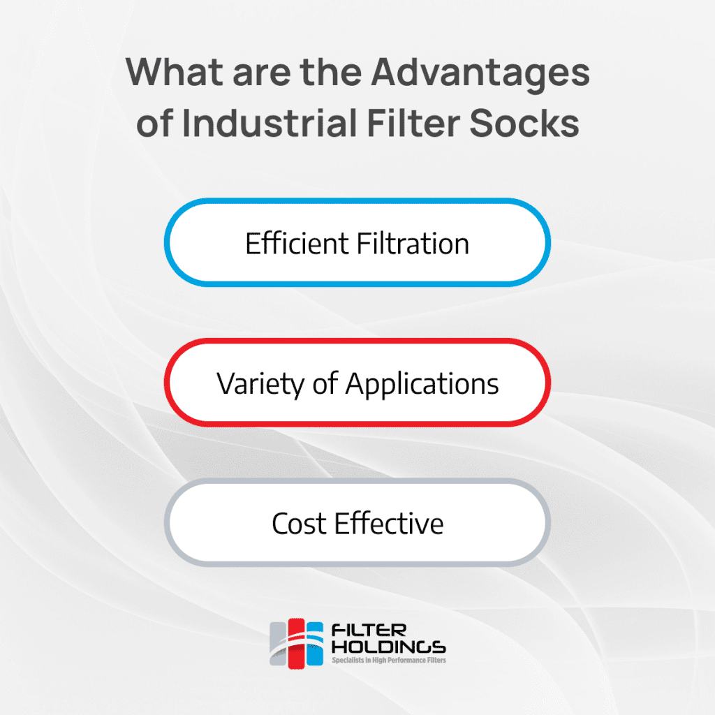 what are the advantages of a filter sock