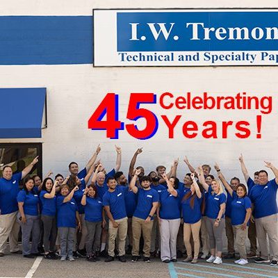 IW tremont 45 I.W. Tremont celebrates 45 years