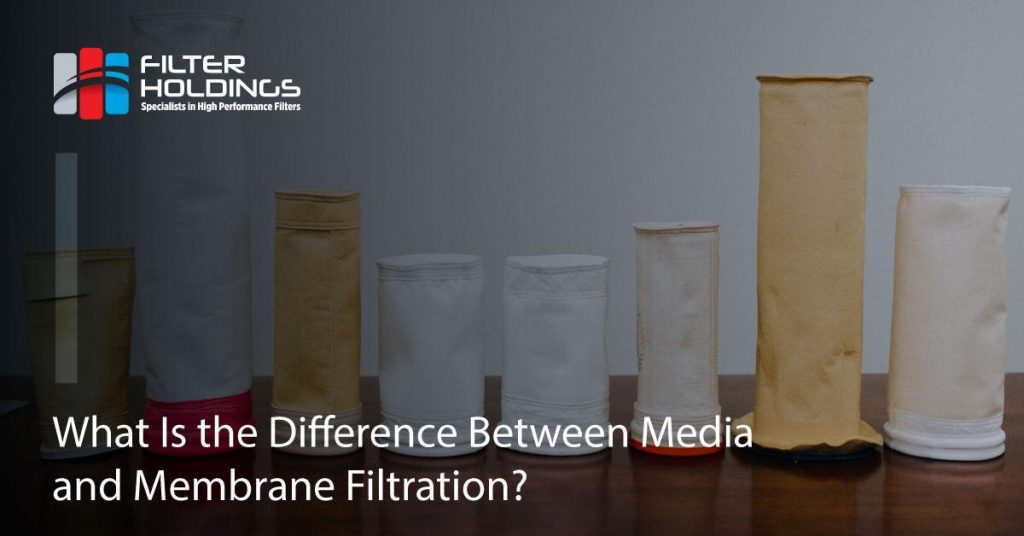 What Is the Difference Between Media and Membrane Filtration infographic